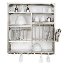 The 900mm product suits 840mm to 880mm (internal width) A Luxury Item For Small Kitchens A Stainless Steel Wall Mounted Dish Rack Kitchn