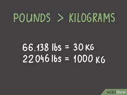 10 kilograms to pounds = 22.04623 pounds. How To Convert Pounds To Kilograms 6 Steps With Pictures