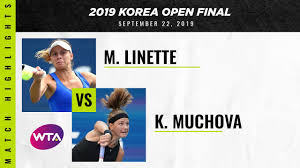 Linette reached the quarterfinals in 2016 at the the pan pacific open and katowice open. Magda Linette Vs Karolina Muchova 2019 Korea Open Final Wta Highlights Youtube