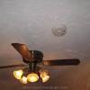 Ideally i would like the center of the room, however, we have a ceiling fan that also uses cfl my thought in the bedrooms would be to either place the smoke/co detector near the door or at the opposite side of the room from the door. 1