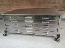 Free Shipping Vintage Flat File Cabinet Coffee Table On Etsy Flat File Cabinet Flat Files Filing Cabinet
