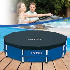 Intex Abdeckplane 305 366 457 488 549 Pool Abdeckung Plane Poolabdeckung Frame Eur 18 95 Picclick De