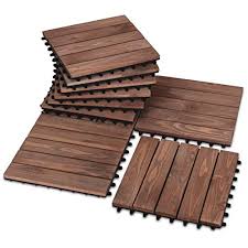 27 x wood flooring tiles. Giantex 11 Pcs 12 X 12 Floor Tiles Interlocking Wood Deck Tiles Patio Pavers Indoor And Outdoor Flooring Decking Tiles Stripe And Check Pattern Brown 1 Buy Online In El Salvador At
