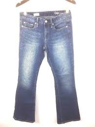 Nwt 1969 Gap Mid Rise Long Lean Indigo Boot Cut Jeans 4