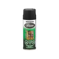 Rust Oleum Lacquer Spray Gloss Black 312g Spray Paints Rlm242667 242667 Grainger Canada