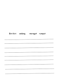 Live worksheets > malay > bahasa melayu (bm) > menulis > latihan suku kata tahun 1 (pemulihan). Latihan Menulis Tahun 1