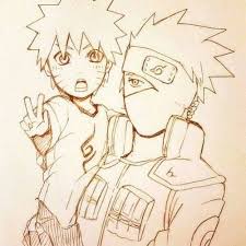 If Kakashi Became Naruto S Foster Dad Like He Should Ve For He S Master Since It S He S Son Anime Naruto Kakashi Anime Naruto