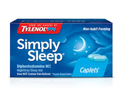 Simply Sleep Sleep Aid Tylenol