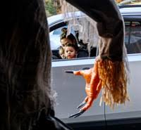 Mansfield trick-or-treat drive-thru