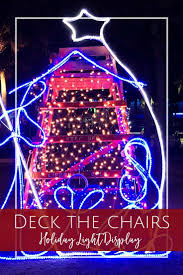 Deck The Chairs Holiday Light Display Jacksonville Beach Moms Holiday Lights Display Holiday Lights Beach Mom