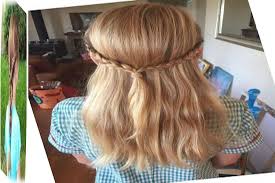 Mid Length Hairstyles Birthday Hairstyles For Kids Little Girl Hairstyle Videos In 2020 Easy Hairstyles For Kids Cute Simple Hairstyles Easy Hairstyles