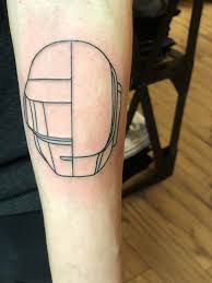 Got My First Tattoo Today Done By Rosalandtattoos In Tempe Az Super Happy With The Results Daftpunk