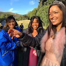 Sugar Motta Littlelengies At The Wedding Along With Msamberpriley And Jennaushkowitz Glee Cast Glee Wedding Glee