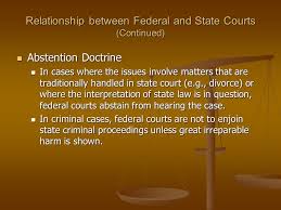 Learn the definition of 'abstention doctrine'. American Constitutional Law Law Ppt Video Online Download