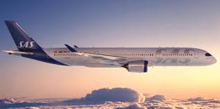 SAS Airlines aircraft on the runway representing flight change flexibility and travel rescheduling options