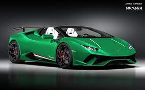 This Lamborghini Huracan Performante Spyder Spec Might Become A Reality Carscoops Lamborghini Huracan Green Lamborghini Sports Cars Lamborghini
