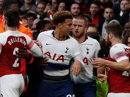 Arsenal entertain tottenham hotspur in sunday's premier league derby from the emirates stadium. Arsenal 4 2 Tottenham Gunners Take Points In North London Derby Classic Football News Sky Sports