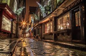 Christmas Lights Peaceful Romantic Magic Happy Holiday City Xmas Night Alley Road Splendor Tree Merry Street Holi Christmas In England Holiday City City Lights