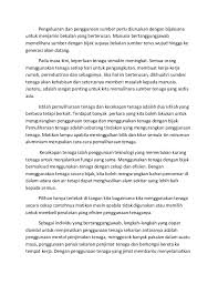 Tips penggunaan dan penjimatan air cond. Sumber Tenaga