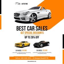 Adakah anda sedang mencari template imej flyer promosi templat reka bentuk jpa atau fail vektor? 1 180 Car Dealership Customizable Design Templates Postermywall