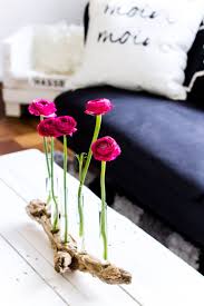 Diy Treibholz Vase Diy Vase Diy Blumen Holz Vase