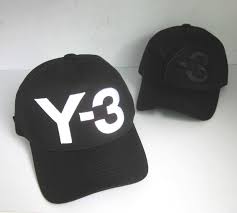 Big Bold Embroidered Logo Baseball Cap Adjustable Strapback Hat Y3 Men S Baseball Cap Fitted Baseball Caps Designer Baseball Caps