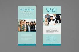 Rack Card Mockup Rack Card Texture Images Mockup