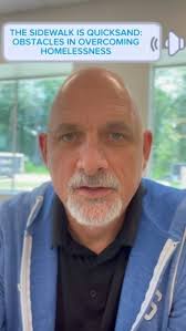 The sidewalk is quicksand. Learn more @gotcompassion and our approach to  poverty and homelessness at the link in the bio. #homelessness