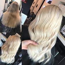 vanille blond blond olaplex blondierung glanzendes haar friseur