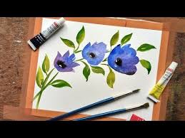 It's adaptable for children in grades 1 to 8. Beginner Watercolor Painting Flowers Painting Inspired