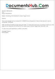 Contoh surat pengantar berbagai keperluan. Acknowledgement Letter For Receipt Of Money