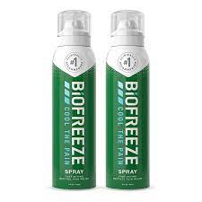 Biofreeze Pain Relief Spray 4 Oz Aerosol Spray Pack Of 2 Colorless Packaging May Vary Amazon Com Clothing
