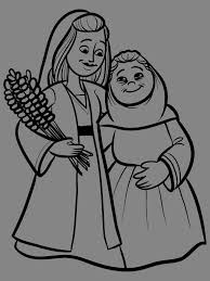 Thrifter Ruth And Naomi Bible School Crafts Ruth Bible