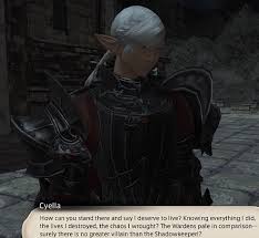 Now i am up to good intentions quest. Coldrun Gaming Ffxiv Part 209 Shadowkeeper