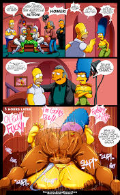 Post 2598899: Carl_Carlson comic crossover Fat_Tony Foghorn_Leghorn  Homer_Simpson kogeikun Looney_Tunes Marge_Simpson The_Simpsons