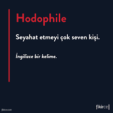 Hodophile Seyahat Yolculuk Ingilizce