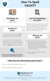 How To Spell Yacht And How To Misspell It Too Spellcheck Net