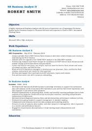 Financial business analysts are responsible for examining a company's operations in order to determine its flaws and strong points. Sr Business Analyst Resume Samples Qwikresume