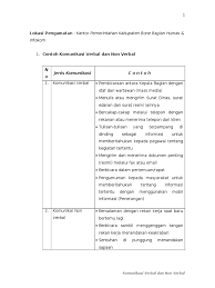 Ada beberapa cara untuk mengatasi hambatan dalam komunikasi, baik dari segi individu. Tugas Komunikasi Verbal Dan Non Verbal