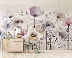 See more ideas about watercolor, watercolor splash, watercolor background. Beibehang Aesthetic Individuality Wallpaper Watercolor Hand Painted Style Lilac Floral Tv Background Papel De Parede Wall Paper Wallpapers Aliexpress