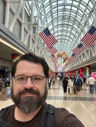 Flying ✈️ to Chicago to manage a VIP event. Encore gives me fun things to  do like that. 😎 Blessed that my wife and kids are safe and I have the  opportunity