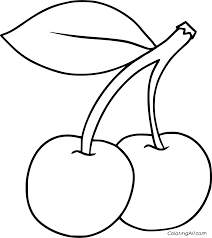 The three primary colors are red, blue, and yellow. 29 Free Printable Cherry Coloring Pages In Vector Format Easy To Print From Any Device And Auto Fruit Coloring Pages Flower Coloring Pages Easy Coloring Pages