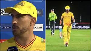 'I could still hit one or two sixes of course, but...': Faf du Plessis  explains why he retired out