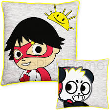 Embed this art into your website similar clipart. Official Ryan S World Group Cushion Pre Filled Kids 40cm X 40cm