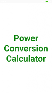 power conversion calculator 3 1 3 free download