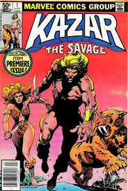 Kazar The Savage 1 Marvel Art Comics Marvel Comics