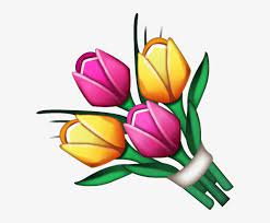 Depicted as a red, orange, and yellow flickering flame. Download Bouquet Emoji Image In Png Ramo De Flores Emoji Transparent Png 600x600 Free Download On Nicepng
