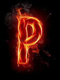 Fire Letter P A Series Of Fiery Letters And Numbers Ad Series Letter Fire Numbe Name Wallpaper Blurred Background Photography Photography Wallpaper