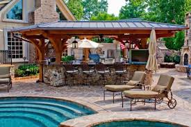 Outdoor kitchens have become the latest trend in backyard living. 40 Fantastic Outdoor Kitchen Designs Slodive Dream Backyard Backyard Outdoor Kitchen Design