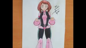 Drawing Uraraka Ochako From Boku No Hero Academia Youtube 7,344 likes · 35 talking about this. drawing uraraka ochako from boku no hero academia